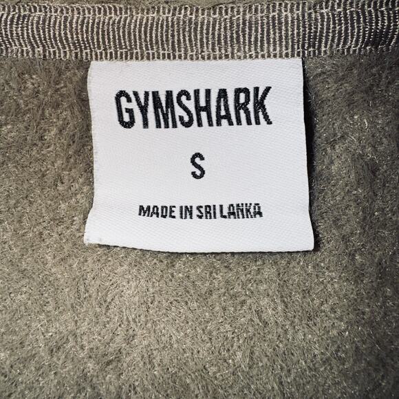 GYMSHARK X Whitney Simmons Small Beige Brown Zip Eyelash Knit Cropped Jacket Fur - Picture 8 of 11